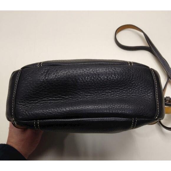 Dooney & Bourke Small Black Pebbled Leather Hobo Shoulder Bag - Picture 11 of 14